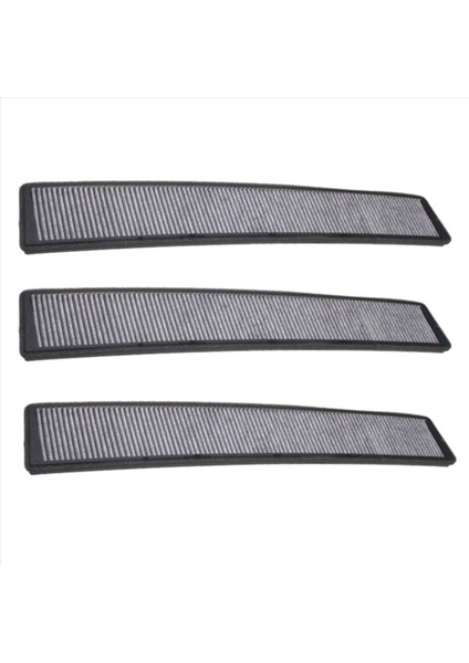 3x Kabin Hava Filtresi Kömür Karbon For-Bmw E46 325I 328I 330I 64319216590 (Yurt Dışından)