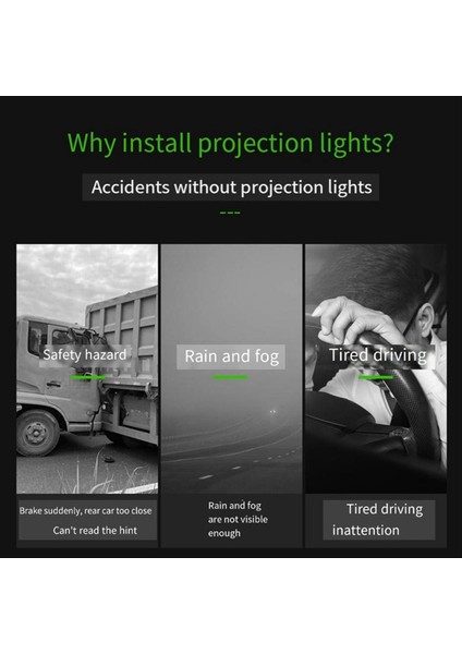 Kamyon Uzaktan Uyarı Işık Kamyon Seviye Yardım Yağmur Sisi Için Yansıtma Işığı Hava Durumu Anti-Arhe Çarpışma Lazer Top (Yurt Dışından) indirimleri