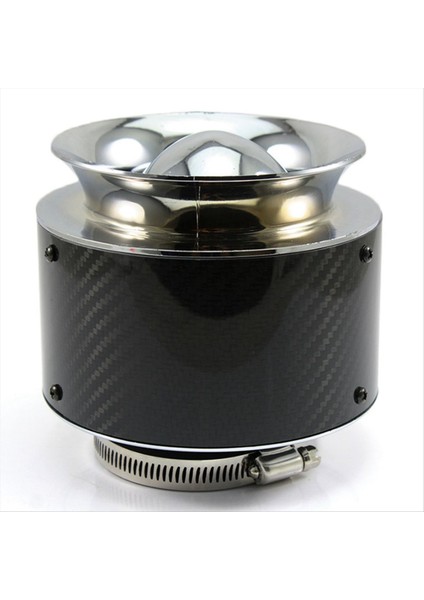 XH-UN013 Araç Performans Motoru Filtreler Otomatik Soğuk Giriş Kiti 76MM Karbon Fiber Kapağı Küçük (Yurt Dışından)