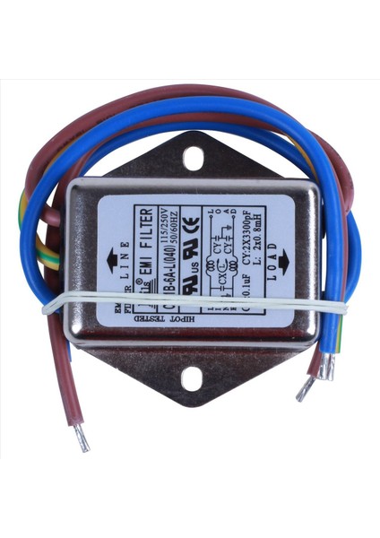 4x Ac 115 V / 250 V 6 A Emı Ayrı Faz Gürültü Filtresi (Yurt Dışından) modelleri