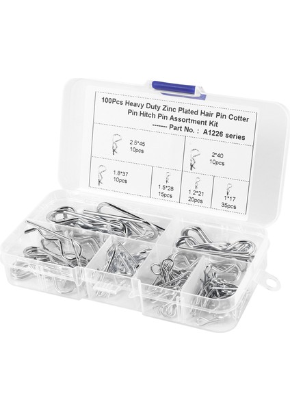 100PCS M1 M1 2 M1 5 M1 8 M2 M2 5 Çelik R Tipi Yay Cotter Pim Dalgası Şekli Bölünmüş Klip (Yurt Dışından) fiyatları