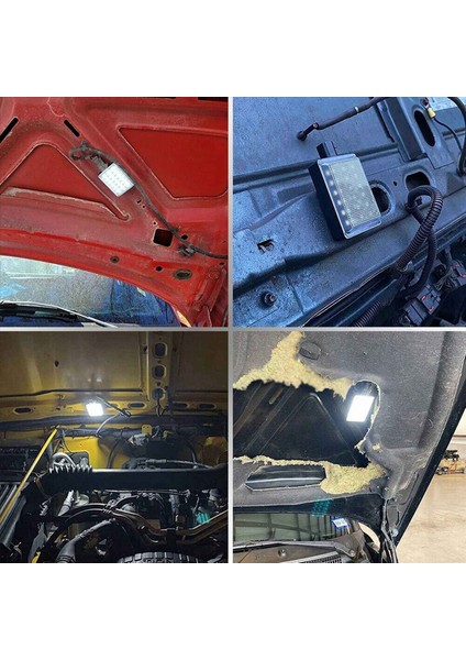 Dodge Ram Için 2x 1500 2500 3500 LED Altında Kaput Kablo Kablo Demeti ile Nezaket Işığı 68090861AA (Yurt Dışından) modelleri