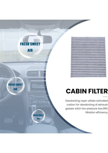 Kabin Filtresi Ford Explorer Için Uygun 2011-2017 3 5l 2 3 2 0t 3 5t Içinde Kabin Filtresi Aktif Karbon Klima Filtresi (Yurt Dışından) modelleri