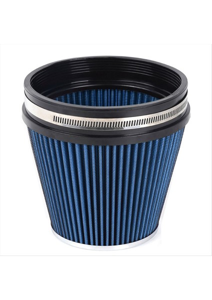 Araba Evrensel 6 Inç Yüksek Akışlı Giriş Hava Filtresi Otomobil Motoru Hava Girişi 152MM Tarzı Araba Değiştirilmiş Filtre Parçaları A (Yurt Dışından)