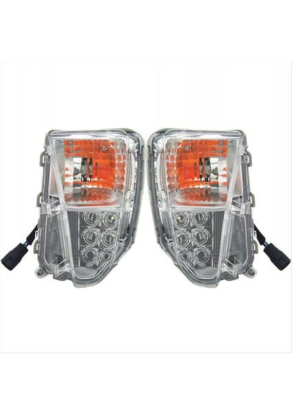 Sağ Ön Sis Lambası LED Dönüş Sinyali Işığı ile Ampul 81511-47060 Prius 2012-2015 Gündüz Park Lambası Amberwhite (Yurt Dışından) fırsatları