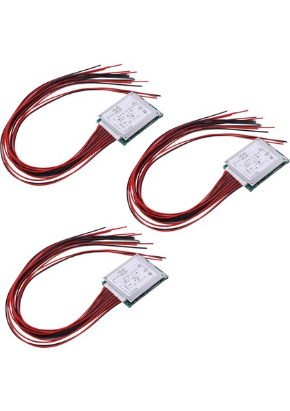3x 16S 60V 35A Li-Ion Lityum 18650 Pil Bms Pcb Koruma Korumu Ups Enerji Invertör (Yurt Dışından)
