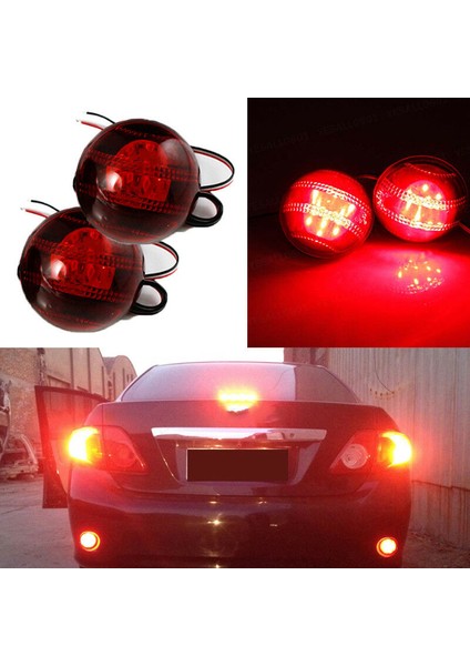 2x Araç LED Arka Tampon Lambası Reflektör Trage Fren Işığı Toyota Corolla 2007-2010 (Yurt Dışından) fiyatları