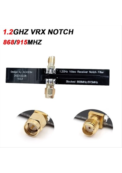 1 2ghz Vrx Çentik Filtresi 868/915 Mhz Tbs Crossfire ile Uyumlu 1 2-1 3ghz Video Alıcısı Için Video Alımını Geliştirir (Yurt Dışından) fiyatları
