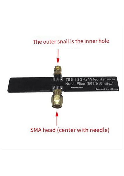 1 2ghz Vrx Çentik Filtresi 868/915 Mhz Tbs Crossfire ile Uyumlu 1 2-1 3ghz Video Alıcısı Için Video Alımını Geliştirir (Yurt Dışından) indirimleri