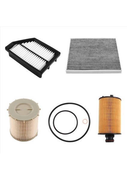 Ssangyong Için Filtre Seti Korando (Ck) 2 0 Dizel Hava Filtre Kabini Filtre Yağı Filtre Yakıt Filtresi 23140-34100 68116-34000 (Yurt Dışından) fiyatları