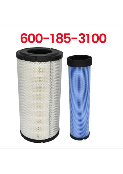 Hava Filtre Elemanları 600-185-3100 Komatsu Exkavator Için 600185310 PC200-7 PC200-8 PC228US (Yurt Dışından) fırsatları