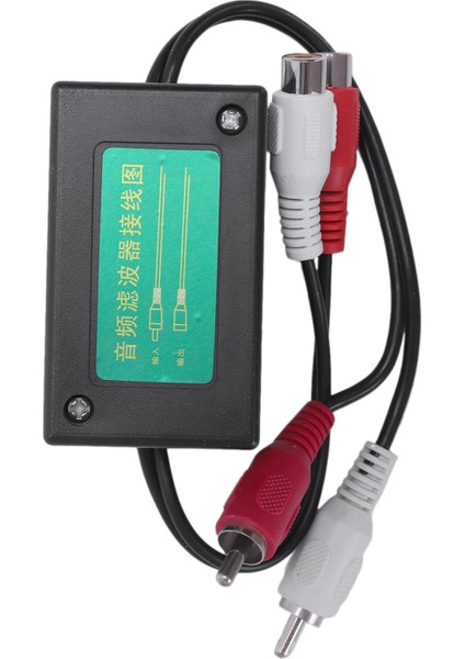 2pcs 3 5mm Araç Rca Amplifikatör Ses Gürültü Filtresi Zemin Döngüsü Izolatör Bastırıcı Yeni (Yurt Dışından) fiyatları