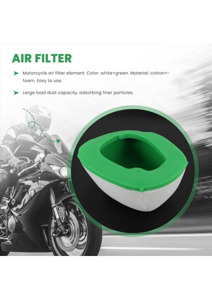 Kawasaki KX250 KX252 Için Motosiklet Hava Filtre Elemanları KX250F 2017-2020 KX450 KX450F 2016-2018 11013-0755 11013-0766 (Yurt Dışından) indirimleri