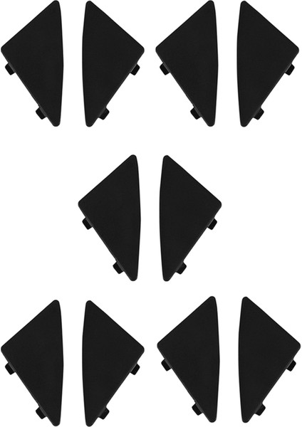 10X Araç Ön Tampon Üçgen Trim Kapak Kapağı Mazda 3 Axela 2014-2016 BHN1-50-101 BHN1-50-102 (Yurt Dışından)