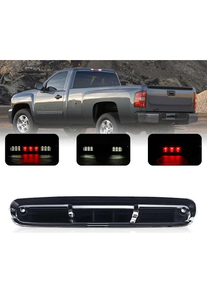 3 Üçüncü Fren Işığı Chevy Silverado Gmc Sierra Için Arka Kuyruk Işık Lambası 1500 2500 3500 Hd 2007 - 2013 (Yurt Dışından) indirimleri