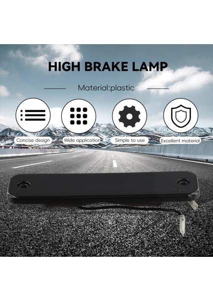 Araba Montaj LED Üçüncü Mola Işık Arka Durdur Tail Işık Lambası Ford Transit Mk7 2006-2014 5128002 7C1613N408AC (Yurt Dışından) fırsatları