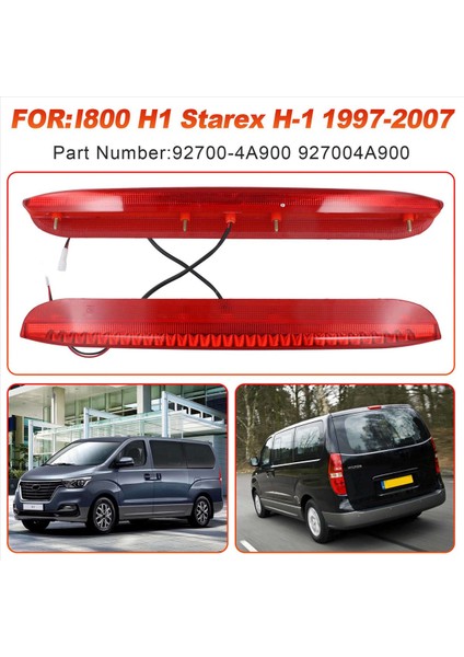 Araba Monte Fren Işığı Arka Kuyruk Işığı Hyundai Için Üçüncü Fren Işığı I800 H1 Starex H-1 1997-2007 92700-4A900 (Yurt Dışından) fırsatları