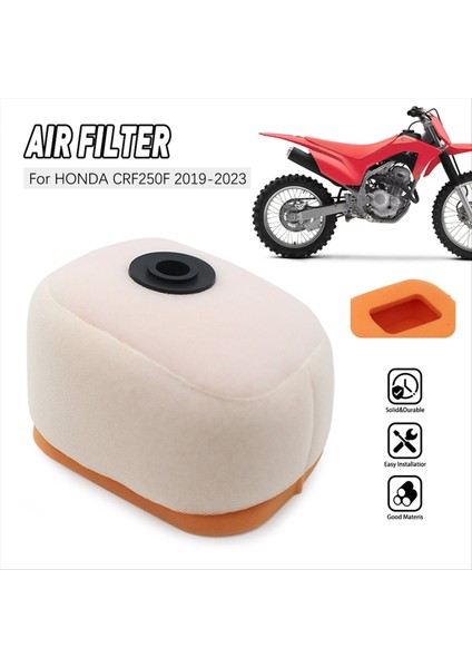 Honda CRF250F 2019-2023 Motosiklet Aksesuarları Için Motosiklet Hava Filtresi (Yurt Dışından) modelleri