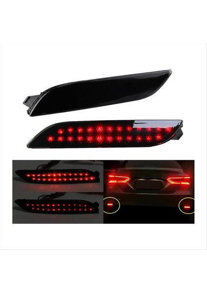 Araba Arka Tampon Reflektör Işığı TO1185110 TO1184110 Taybota Toyota Camry Için Başlıyor Reflektör Işık 2018-2023 Siyah (Yurt Dışından) fiyatları