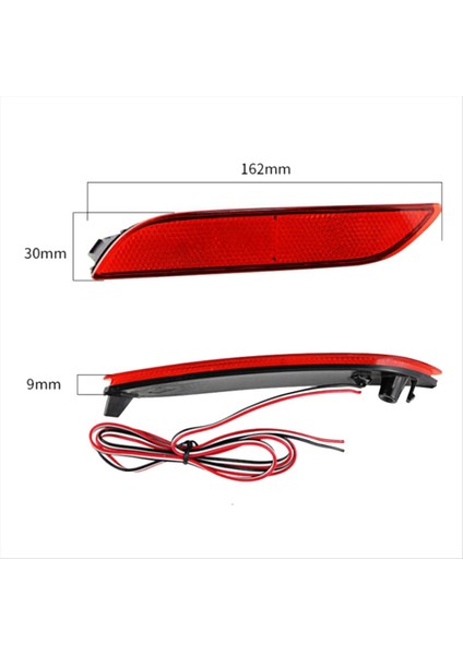 Araba Arka Tampon Reflektör Işığı TO1185110 TO1184110 Taybota Toyota Camry Için Başlıyor Reflektör Işık 2018-2023 Siyah (Yurt Dışından) fırsatları