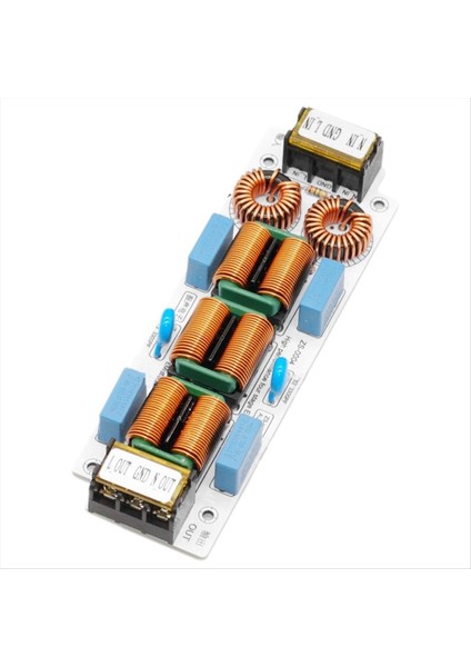 10A Emı Filtresi 4 Aşamalı Elektromanyetik Girişim Bastırıcı Ortak Güç Emc Ses Amplifikatörü Arıcı Kabuksuz (Yurt Dışından)
