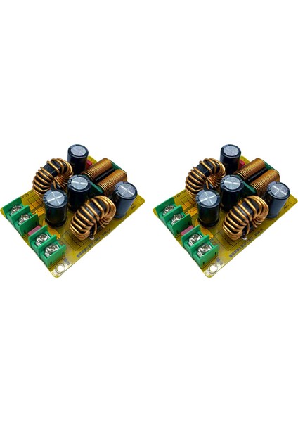 2x Dc Lc Düşük Geçiş Filtresi 20A Emı Elimine Elimine Etkileşim Anahtarlama Gücü Emc Araç Ses Amplifikatörü 12V 24V (Yurt Dışından)