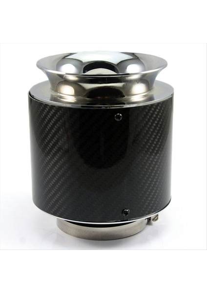 XH-UN013 Araç Performans Motoru Filtreler Otomatik Soğuk Giriş Kiti 76MM Karbon Fiber Kapak Ortamı Için Yüksek Akış Hava Filtresi (Yurt Dışından)