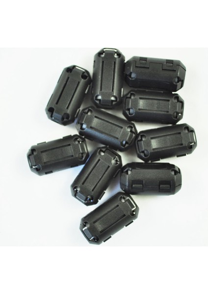 50 Adet Hareketli 7mm Iç Çaplı Siyah Ferrit Çekirdek Halka Kablo Klibi (Yurt Dışından) fiyatları