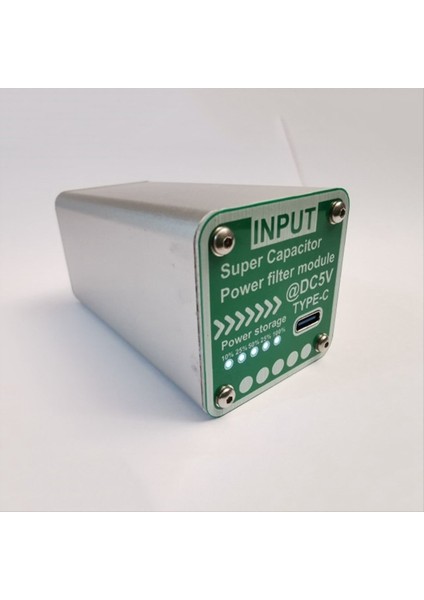 DC5V Süper Kapasitör Güç Filtre Modülü Süper Kapasitör Güç Filtresi Raspberry Pi Için Tip C Giriş Çıkışı (Yurt Dışından) modelleri
