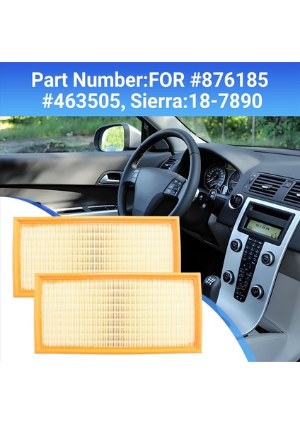 2pcs Volvo Penta Için Hava Filtresi Dizel Motorlar 876185 KAD42-44 AQ30 MD30 MD40 KAD42 KAD43 Tamd Için 463505 (Yurt Dışından) fırsatları