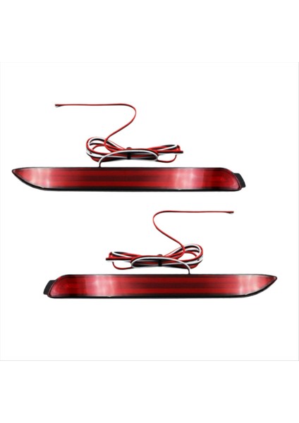 Araba Arka Tampon Fren Lambası LED Arka Sisli Toyota Için Dinamik Dönüş Sinyali Işıkları Rav4 2019-2020 (Yurt Dışından)