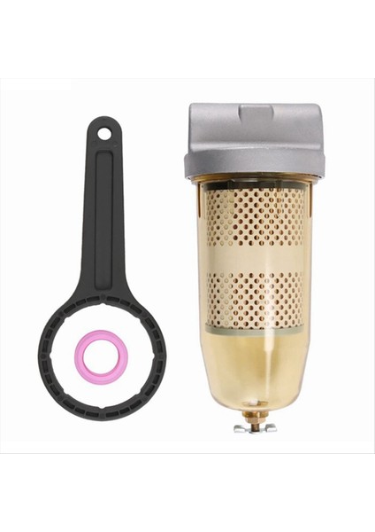 496 Yakıt Deposu Filtresi Akaryakıt Için Anahtar ile Assy ile Filtre Filtresi Assy 30 Micron Max 25 Gpm 150 Psı (Yurt Dışından)