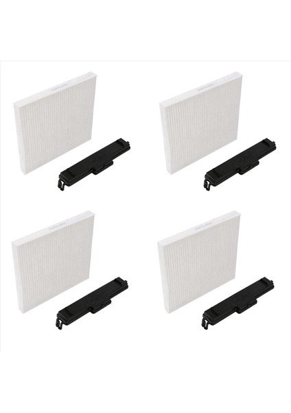 4x Dodge Ram 1500 2500 3500 Kabin Hava Filtre Kiti Kabin Hava Filtresi ve Filtre Erişim Kapısı 68052292AA 68318365AA (Yurt Dışından) fırsatları