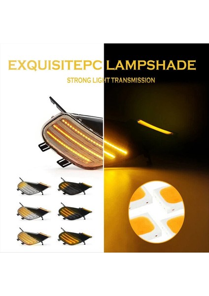 1paır Dinamik LED Yan Işaretli Işıklar Dönüş Sinyali Yanıp Söner Gösterge Lambaları 95563103310 Porsche Cayenne Için 955 2003-2006 (Yurt Dışından) fırsatları