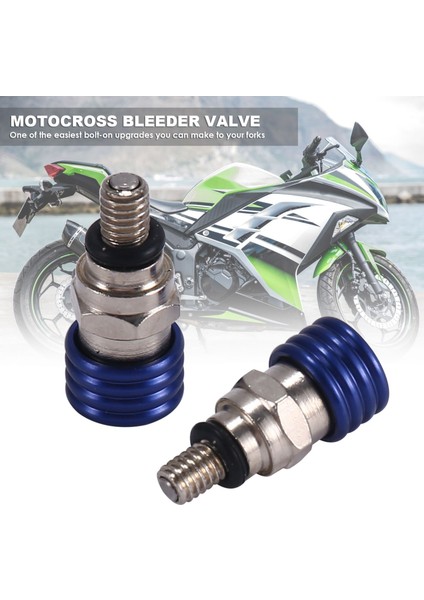Motokros M5X0 8cm Honda Kawasaki Için Çatal Hava Bleeder Tahliye Vanası (Yurt Dışından) indirimleri