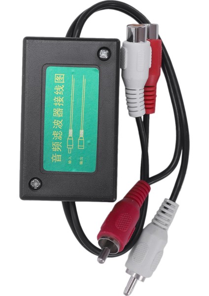 3 5mm Araç Rca Amplifikatör Ses Ses Filtresi Zemin Döngüsü Izolatör Bastırıcı Yeni (Yurt Dışından) fiyatları