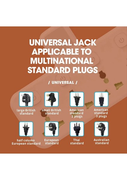 Çok Çıkışlı Elektrik Şeridi Duvar Soketi Evrensel Ağ Filtresi USB Şarj Cihazı Ayrı Anahtar Adaptörü Işık Us Fiş (Yurt Dışından) fırsatları