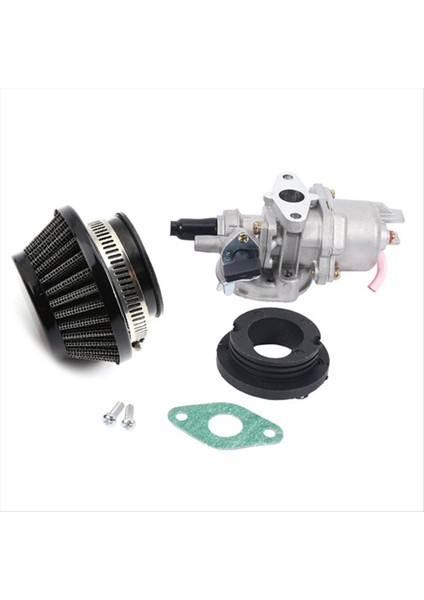 42MM Hava Filtresi+2 Strok Için Karbüratör Kiti 47CC 49CC Motor Parçaları Mini Moto Çocukları Atv Dört Kir Cep Bisikleti Siyah (Yurt Dışından)