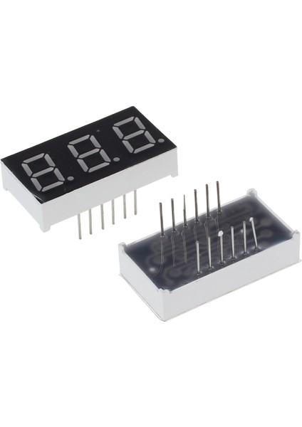 5 Pcs Ortak Katot 12 Pin 3 Bit 7 Segment 0 4 &quot Kırmızı LED Ekran Dijital Tüp (Yurt Dışından) fiyatları