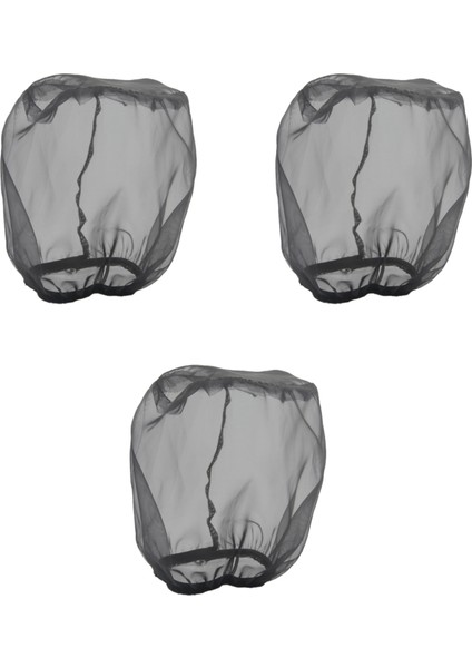 3x Evrensel Araç Koni Hava Filtresi Koruyucu Kapak Su Geçirmez Yağ Geçirmez Toz Geçirmez Yüksek Akış Hava Alım Filtreleri 15X12CM (Yurt Dışından)