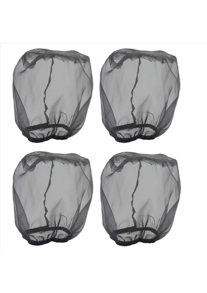 4x Evrensel Araç Koni Hava Filtresi Koruyucu Kapak Su Geçirmez Yağ Geçirmez Toz Geçirmez Yüksek Akış Hava Alım Filtreleri 15X12CM (Yurt Dışından)