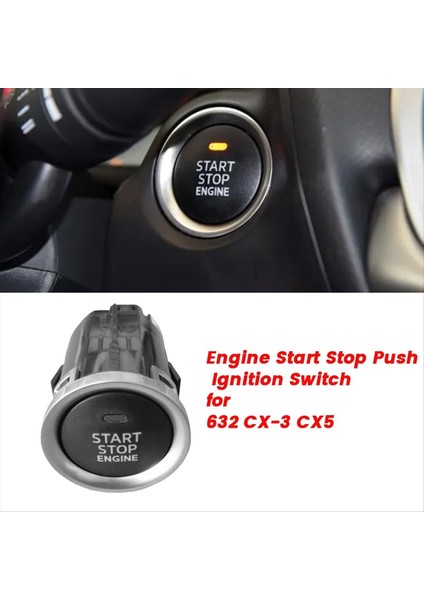 Motor Tek Dokunma Başlangıç Düğmesi Kontak Anahtarı Gkl1-66-3s0 Bjs7-66-3s0 Mazda 6/3/2 Cx-3 Cx-5 14-21 Lhd BHR1663S0 (Yurt Dışından) indirimleri