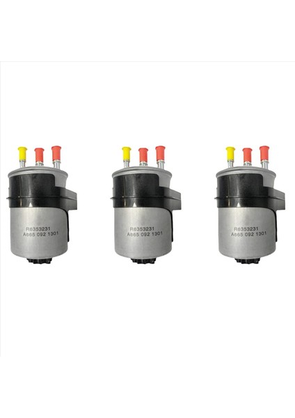 3x Motor Ham Yağı Yakıt Filtresi Ssangyong Actyon Sports 2005-2019 Kyron Rexton Rodius Stavic 6650921301 (Yurt Dışından)