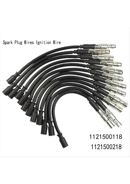 12PC Buji Kabloları Benz C E Sınıfı E320 W210 W203 W211 W220 W251 C240 C320 C55 1121500118 1121500218 (Yurt Dışından) fiyatları