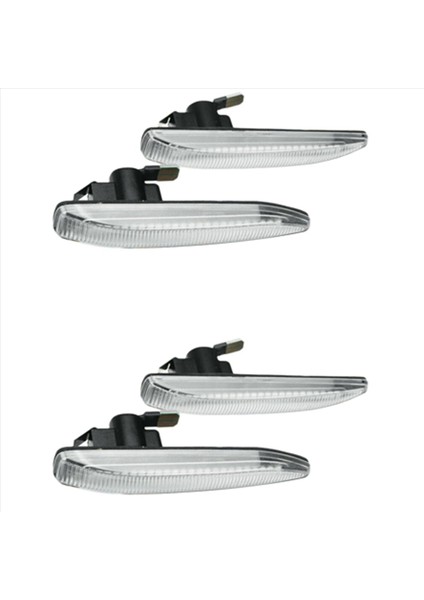 4x 63137164757 Araç Yan Işaretleyicileri LED Akan Dönüş Sinyali Işık Yanıp Sönme Göstergesi Bmw E65 E66 E67 2001-2008 (Yurt Dışından)
