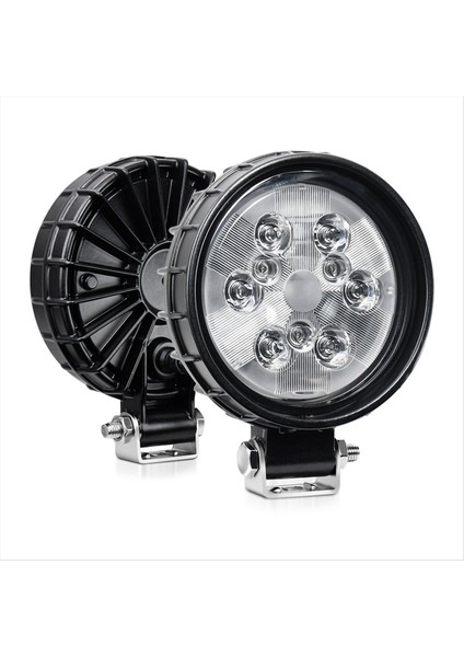 Araba LED Işık Pods 160W Yuvarlak LED Yardımcı Işık Iş Işık LED Fargıght Araba Kamyonu Atv Suv Off Off Yol (Yurt Dışından) fiyatları