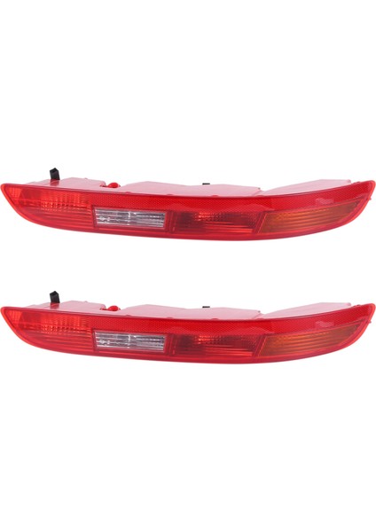 2x Araç Arka Tampon Kuyruk Işığı Reflektörü Işık Park Freni Fog Işığı Audi Q3 2011-2015 Sol (Yurt Dışından)