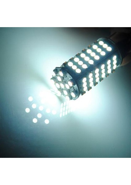 2x Araba 1156 382 BA15S P21W Beyaz 102 Smd LED Kuyruk Fren Sinyali Ampul Dc 12V (Yurt Dışından) modelleri