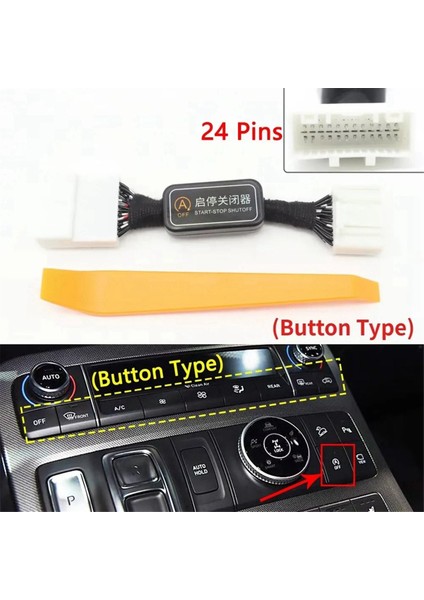 Akıllı Otomatik Motor Durdurma Başlangıç Canceller Kapalı Daha Yakın Denetleyici Sensör Fiş Kablosu Hyundai Palisade Lx2 2019-2024 (Yurt Dışından) indirimleri