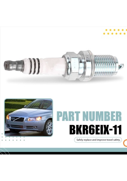 4pcs Araba Iridium Buji Honda Audi Cadillac Chevy Toyota Subaru Volvo 1995-2011 BKR6EIX-11 (Yurt Dışından) indirimleri